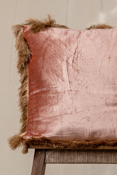 Lux Cushion Cover - Pink