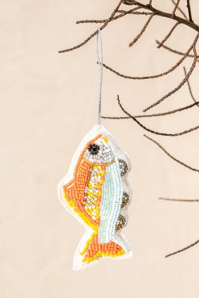 Beaded Fish Dangler