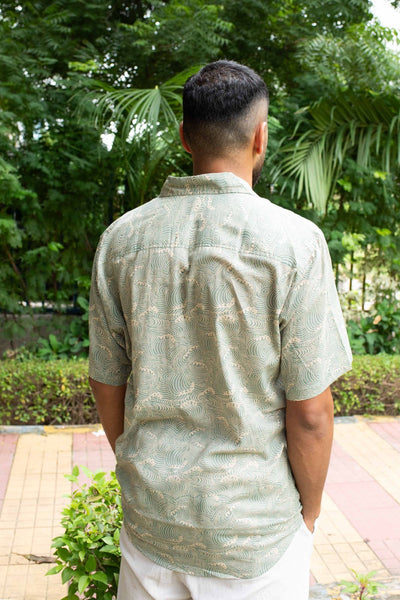 Green Waves Shirt - Short Sleeve