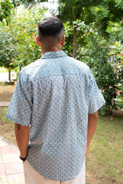 Blue Shell Shirt - Short Sleeve