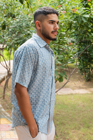 Blue Shell Shirt - Short Sleeve