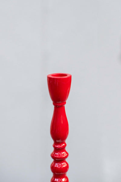 Gaston Candle Stand - Red