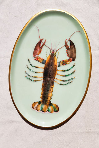 Enamel Tray - Lobster