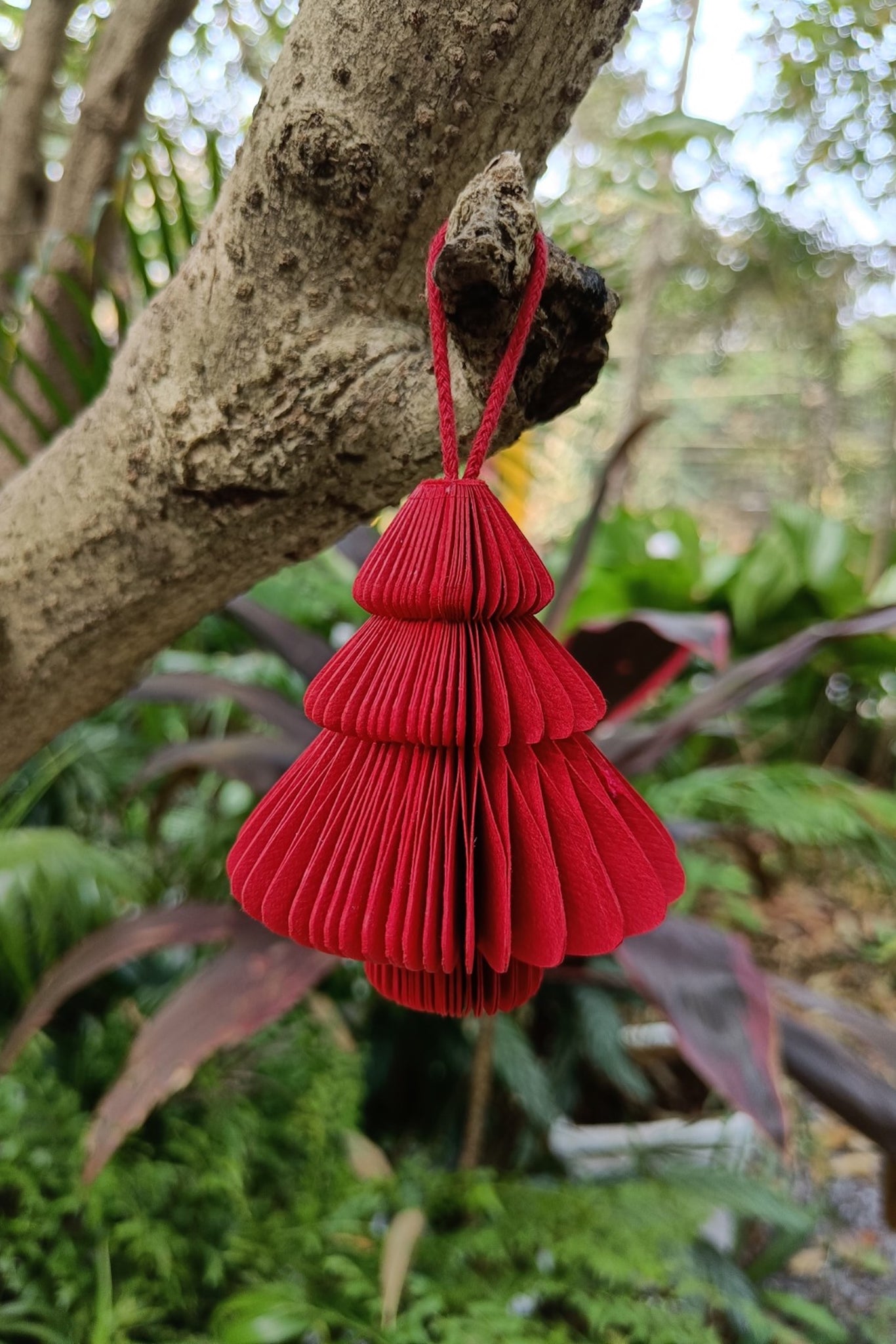 Paper Christmas Tree Decoration