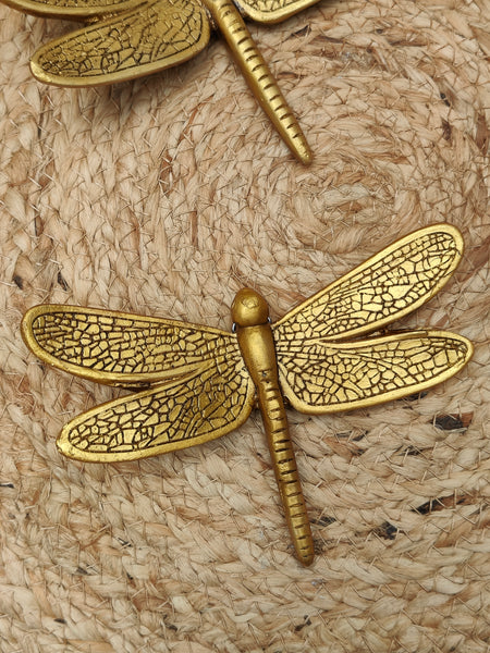 Golden Drangonfly - Set of 2