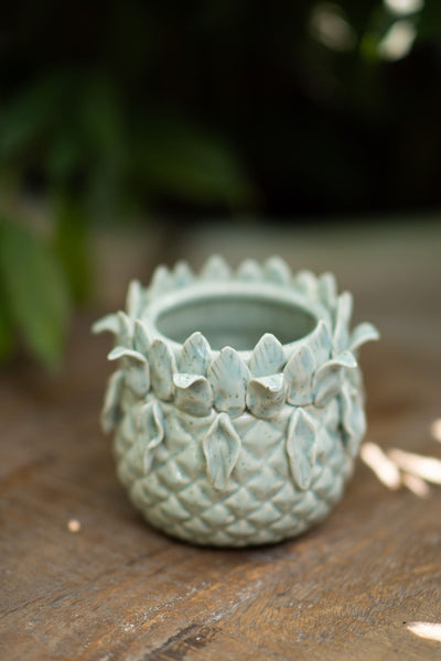 Ananas Planter - Turquoise