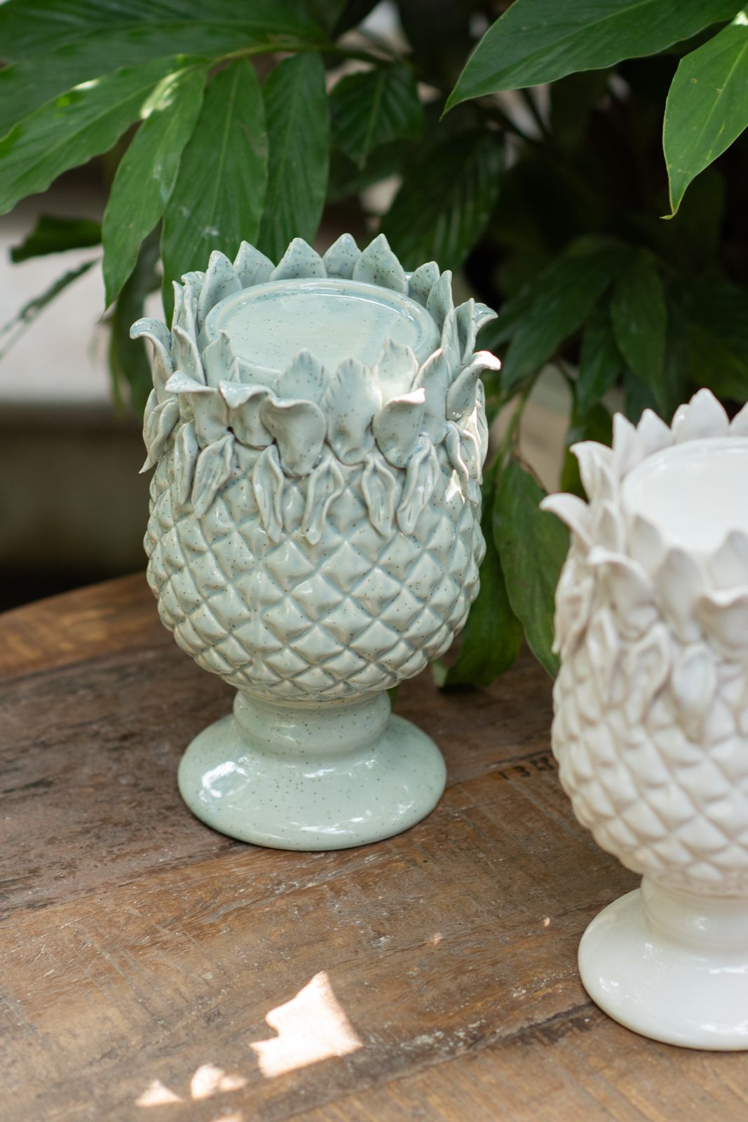 Ananas Candle Holder - Turquoise