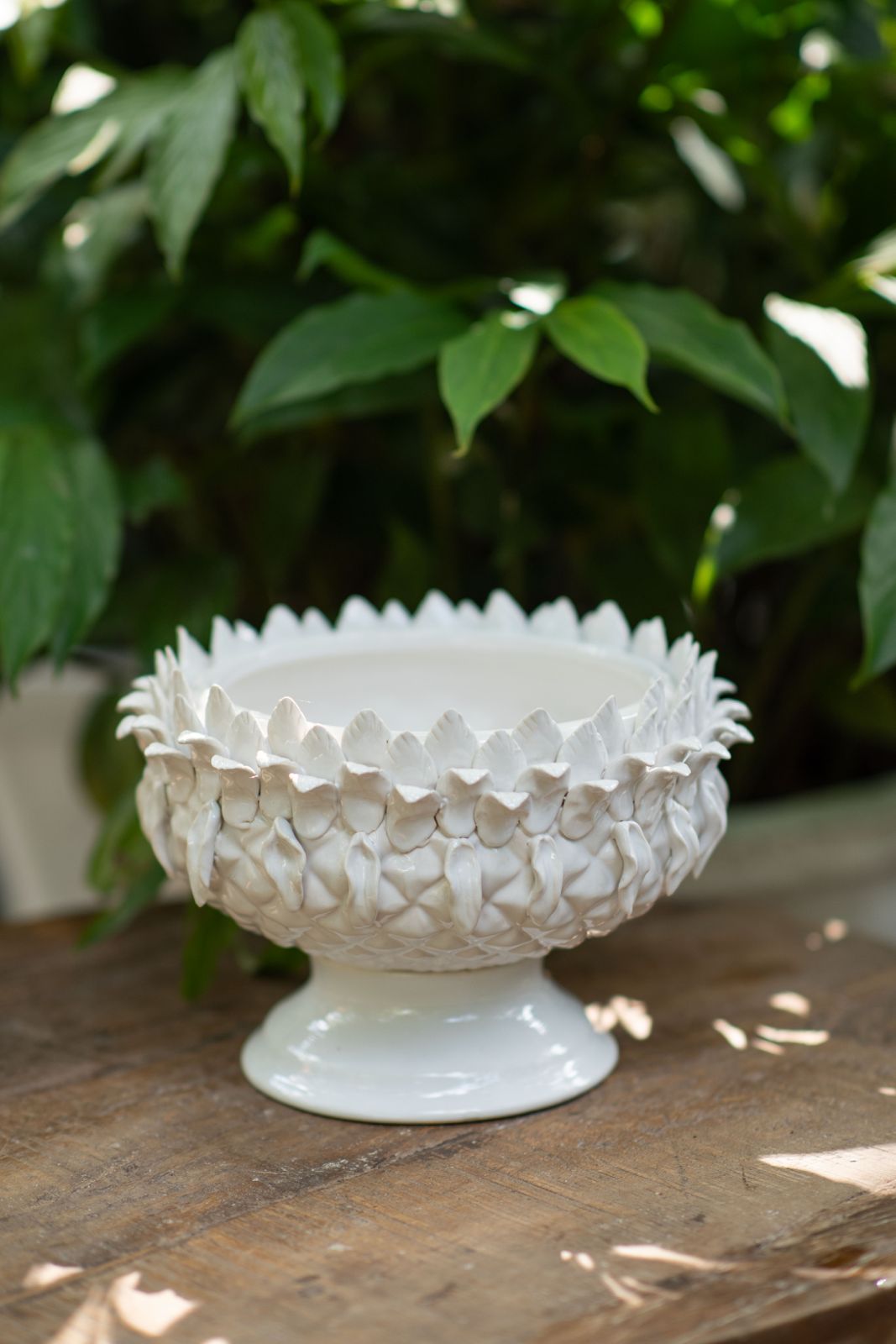 Ananas Fruit Bowl - White