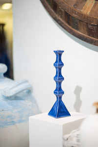 Luche Candle Stand - Blue