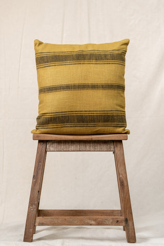 Mustard Stripe Cushion