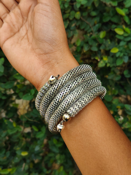 Wrap Bracelet - Silver