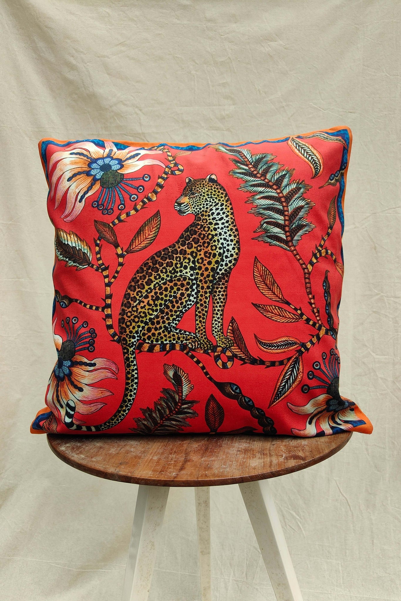 Safari Cushion Cover - Leopard