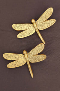 Golden Drangonfly - Set of 2