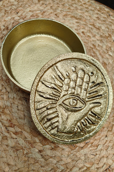 Hand Eye Box - Gold