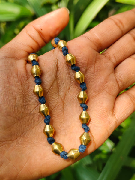 Iska Necklace - Navy