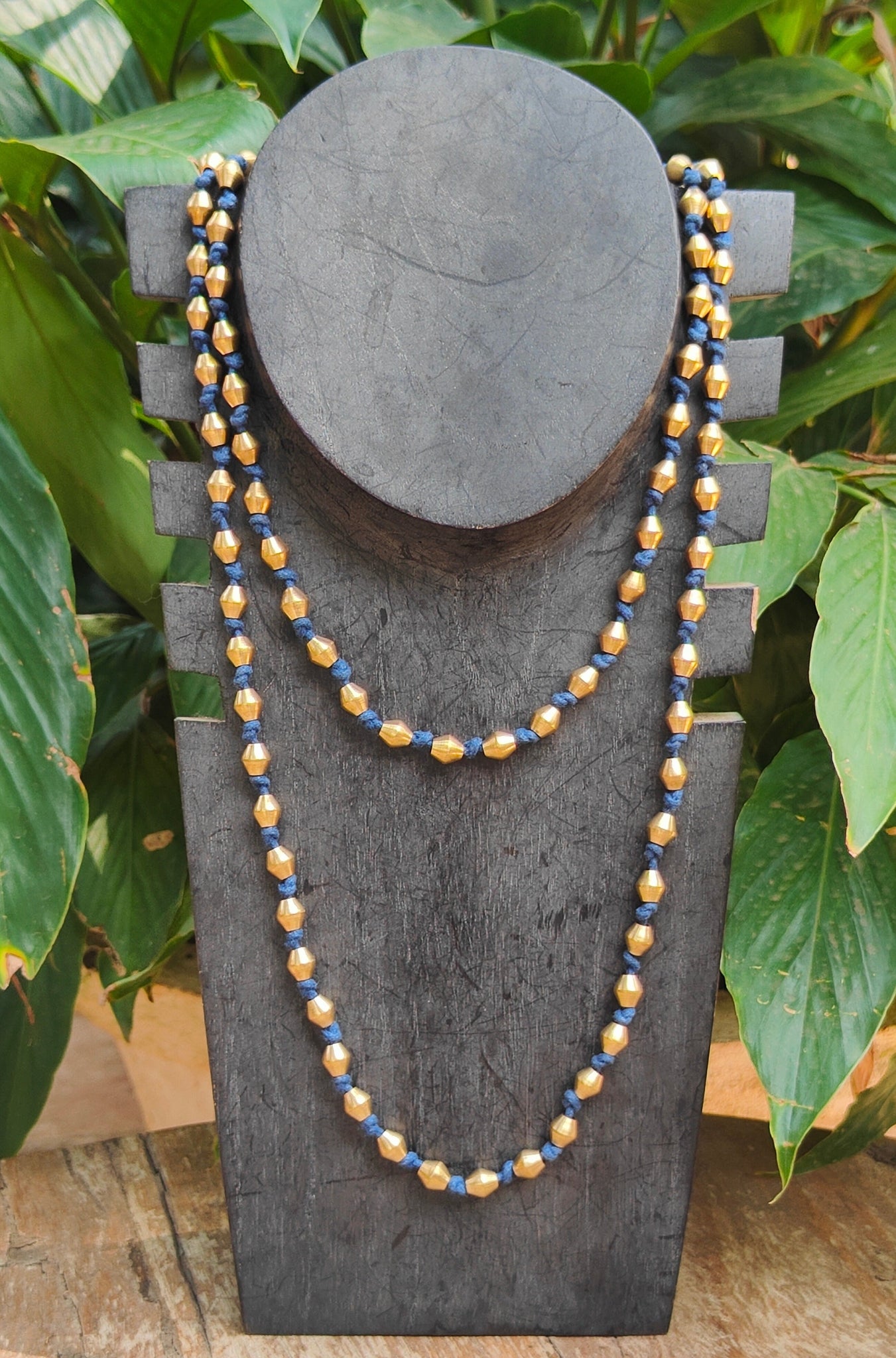 Iska Necklace - Navy