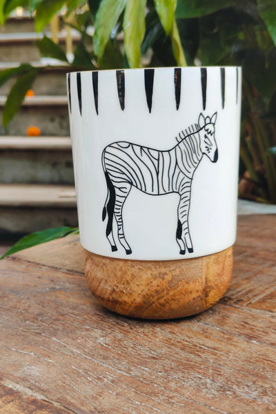 Zebra Pencil Holder