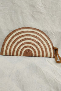 Pancake Wallet - Brown/Cream