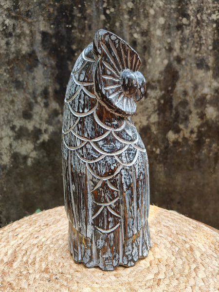 Hoot Statue - Brown