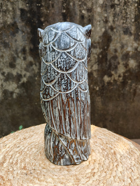 Hoot Statue - Brown