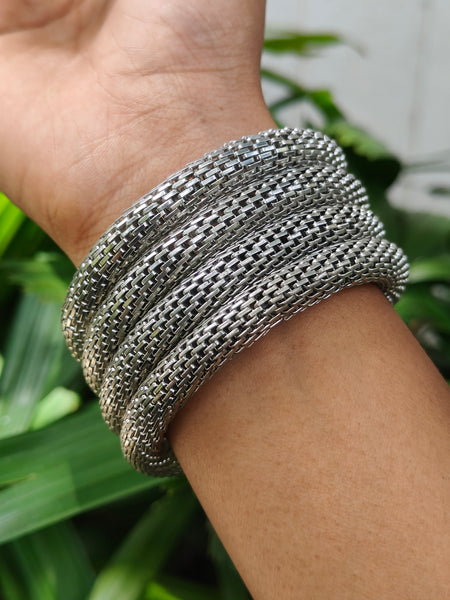 Wrap Bracelet - Silver