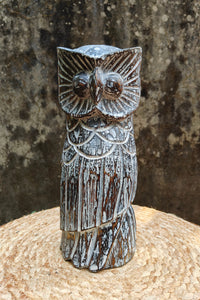 Hoot Statue - Brown