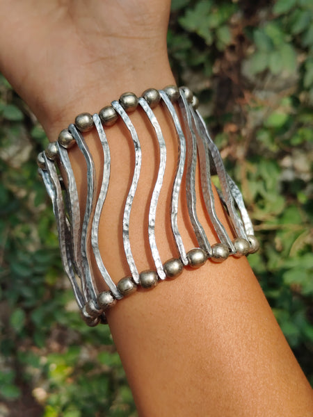 Ripple Bracelet - Silver