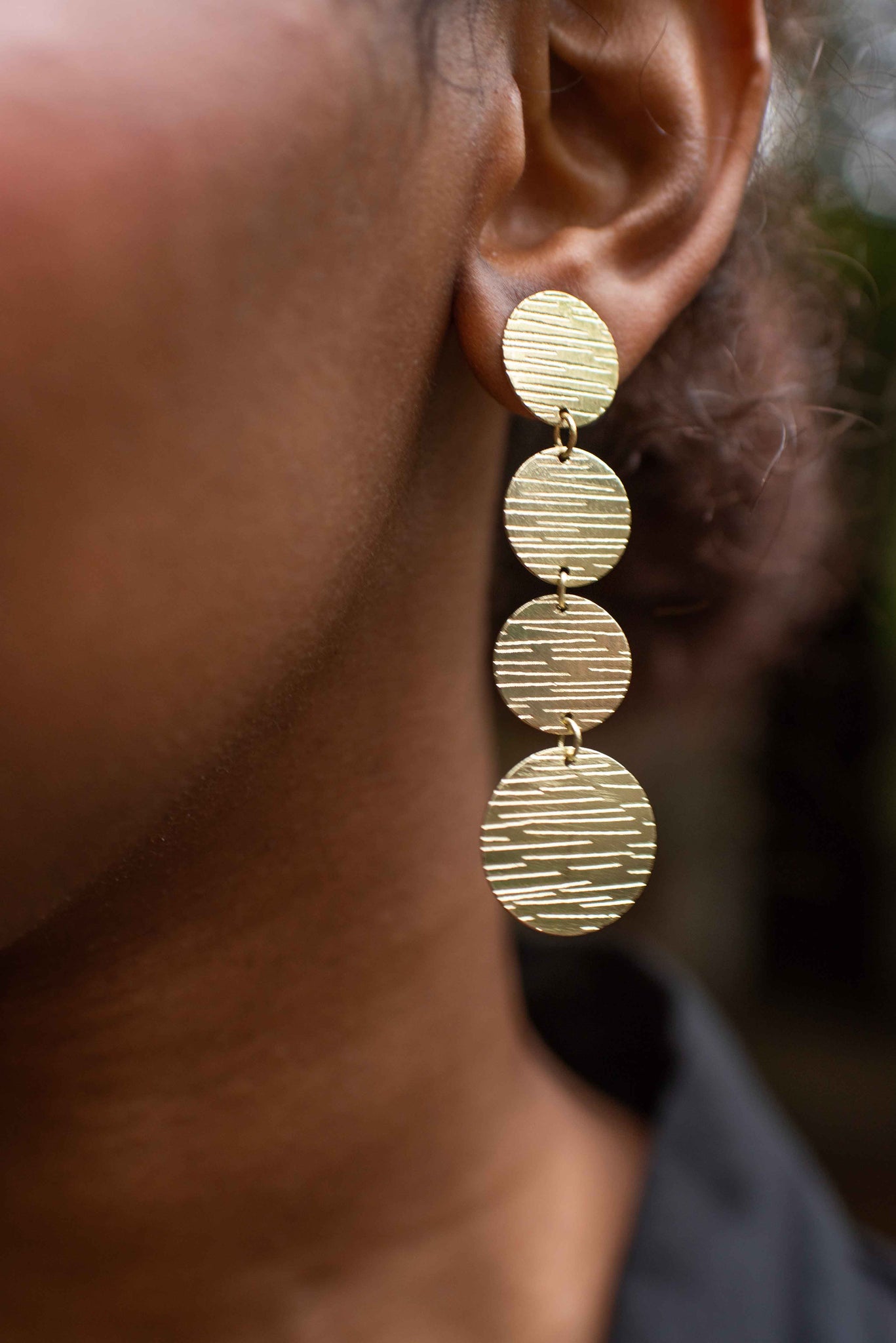 Disc Earrings