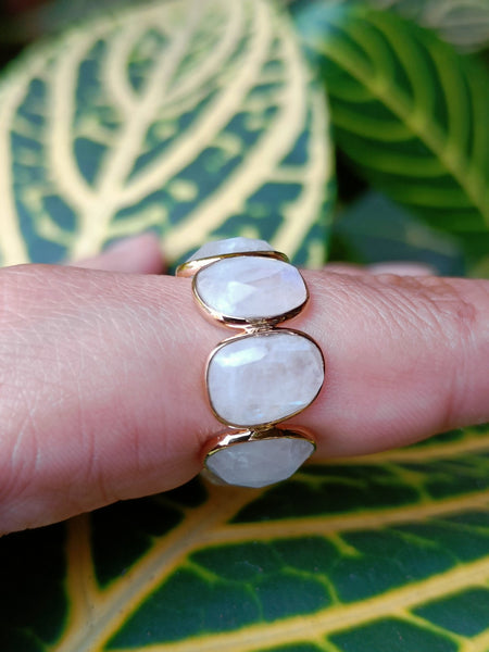 Moon Stone Ring